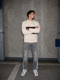 Ralph Lauren Cream and Tan Jumper