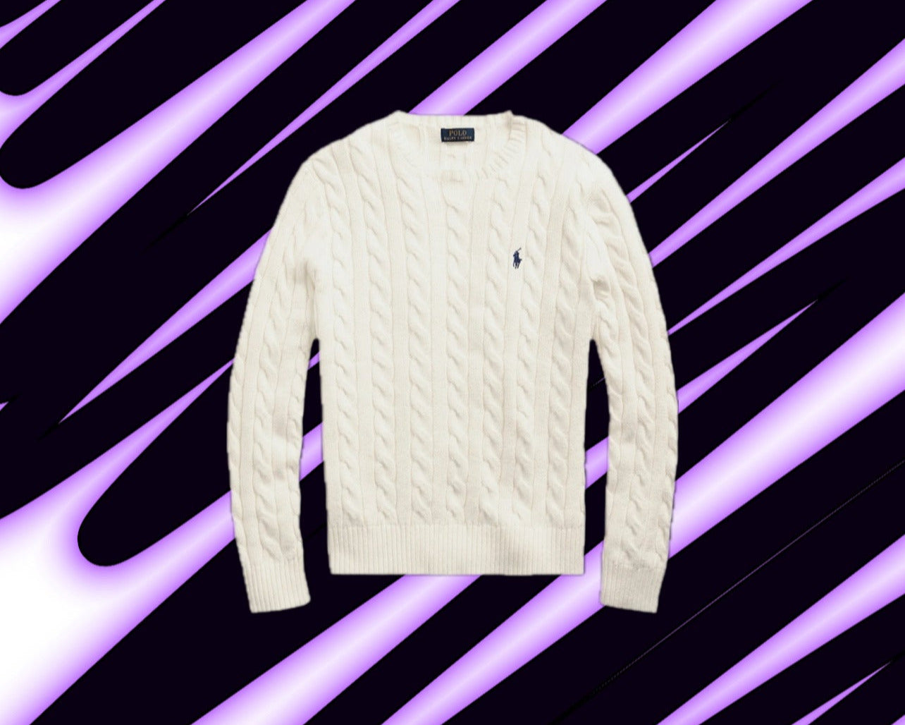 Polo Ralph Lauren CABLE-KNIT COTTON JUMPER