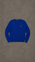 Polo Ralph Lauren Cable Knit V-Neck Sweater