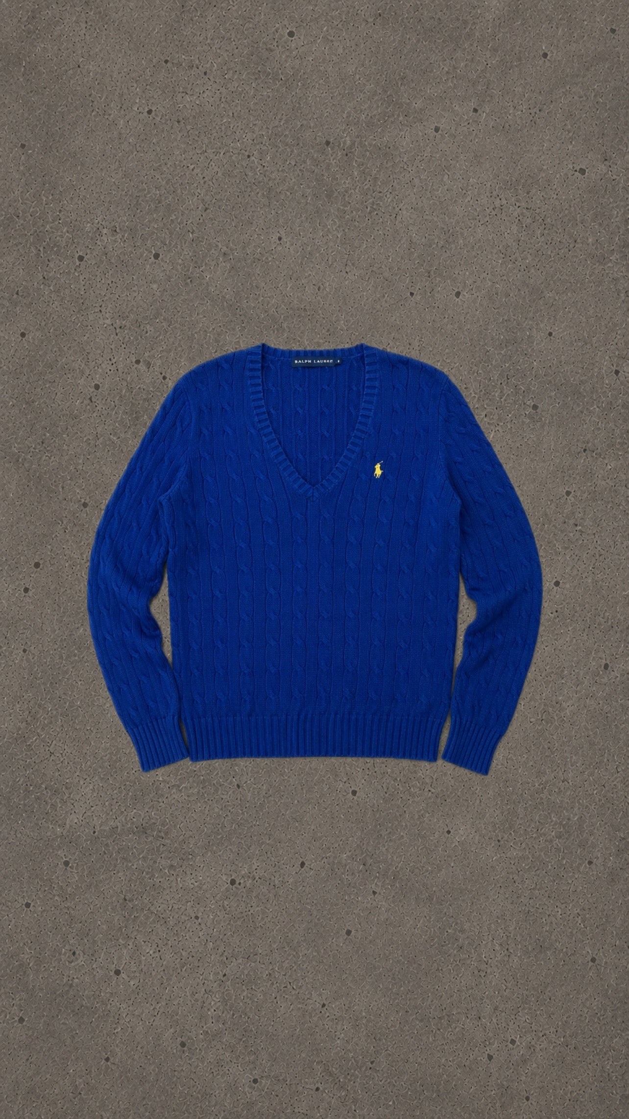 Polo Ralph Lauren Cable Knit V-Neck Sweater